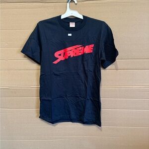 Supreme Mont Blanc Logo Tee T-Shirt Navy Size Small